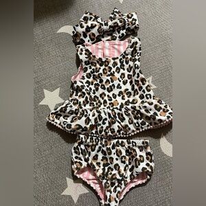 Mudpie 3pc reversible swimsuit